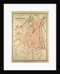 Map of Chartres France by Anonymous