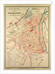 Map of Chartres France by Anonymous