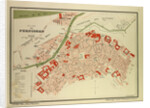 Map of Perpignan France by Anonymous