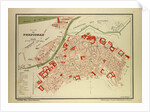 Map of Perpignan France by Anonymous