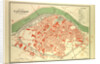 Map of Avignon France by Anonymous