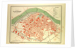 Map of Avignon France by Anonymous