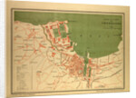 Map of Cherbourg France by Anonymous