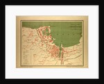 Map of Cherbourg France by Anonymous