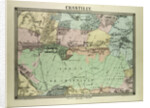 Map of Chantilly France by Anonymous