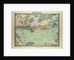 Map of Chantilly France by Anonymous