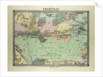 Map of Chantilly France by Anonymous