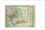 Map of 19th Arrondissement Des Buttes Chaumont Paris France by Anonymous