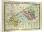 Map of the 17th Arrondissement Des Batignolles-Monceaux Paris France by Anonymous