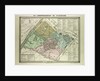 Map of the 15th Arrondissement De Vaugirard Paris France by Anonymous