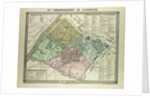 Map of the 15th Arrondissement De Vaugirard Paris France by Anonymous