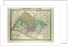 Map of the 15th Arrondissement De Vaugirard Paris France by Anonymous
