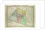 Map of the 14th Arrondissement De L'Observatoire Paris France by Anonymous