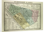 Map of the 12th Arrondissement De Reuilly Paris France by Anonymous