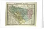 Map of the 12th Arrondissement De Reuilly Paris France by Anonymous