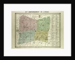 Map of the 9th Arrondissement De L'Opéra Paris France by Anonymous