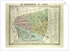 Map of the 8th Arrondissement De L'Elysee Paris France by Anonymous