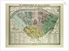 Map of the 7th Arrondissement Du Palais Bourbon Paris France by Anonymous