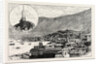 The Civil War in Chile: Monument to Arturo Pratt (Top Left Corner) Pisagua Coast of Chile Recently Bombarded by the Insurgent Fleet 1891 by Anonymous