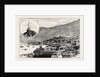 The Civil War in Chile: Monument to Arturo Pratt (Top Left Corner) Pisagua Coast of Chile Recently Bombarded by the Insurgent Fleet 1891 by Anonymous