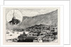 The Civil War in Chile: Monument to Arturo Pratt (Top Left Corner) Pisagua Coast of Chile Recently Bombarded by the Insurgent Fleet 1891 by Anonymous