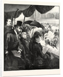 The Queen at the Horse Show in the Royal Agricultural Hall Islington 1891 UK by Anonymous