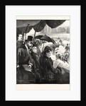 The Queen at the Horse Show in the Royal Agricultural Hall Islington 1891 UK by Anonymous