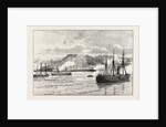 The Civil War in Chile Hostilities at Valparaiso: Exchange of Shots Between Shore Batteries and Chilian Ironclad Blanco Encalada 1891 by Anonymous