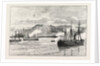 The Civil War in Chile Hostilities at Valparaiso: Exchange of Shots Between Shore Batteries and Chilian Ironclad Blanco Encalada 1891 by Anonymous