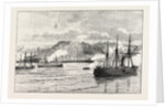 The Civil War in Chile Hostilities at Valparaiso: Exchange of Shots Between Shore Batteries and Chilian Ironclad Blanco Encalada 1891 by Anonymous