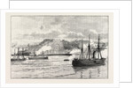 The Civil War in Chile Hostilities at Valparaiso: Exchange of Shots Between Shore Batteries and Chilian Ironclad Blanco Encalada 1891 by Anonymous
