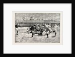 Football Match Between England and Scotland in the Athletic Grounds Richmond London UK 1891 by Anonymous