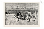 Football Match Between England and Scotland in the Athletic Grounds Richmond London UK 1891 by Anonymous