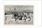 Football Match Between England and Scotland in the Athletic Grounds Richmond London UK 1891 by Anonymous