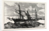 The Great Gale and Snow Storm: Wreck of the Bay of Panama Near Falmouth from a Sketch Ey H.S. Tuke by Anonymous