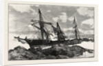 The Great Gale and Snow Storm: Wreck of the Bay of Panama Near Falmouth from a Sketch Ey H.S. Tuke by Anonymous