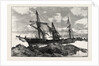 The Great Gale and Snow Storm: Wreck of the Bay of Panama Near Falmouth from a Sketch Ey H.S. Tuke by Anonymous
