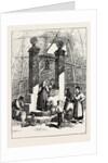 Sketches of Pictures in the Exhibition of the Royal Institute of Painters in Water Colours: At a Well Spain by Anonymous