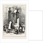 Sketches of Pictures in the Exhibition of the Royal Institute of Painters in Water Colours: At a Well Spain by Anonymous