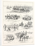 Cavalry Manoeuvres of the Bangalore Division Madras Presidency India by Anonymous