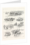 Cavalry Manoeuvres of the Bangalore Division Madras Presidency India by Anonymous