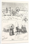 Siberia in Winter: Getting Water from the Frozen Yenesei Snow Scavenger in Krasnoiarsk by Anonymous