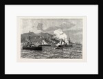The Civil War in Chile: Bombardment of Iquique. by Anonymous