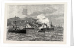 The Civil War in Chile: Bombardment of Iquique. by Anonymous