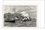 The Civil War in Chile: Bombardment of Iquique. by Anonymous