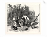 Mr. A.Oe. Pratt's Travels in Western China and Tibet: Collectors and Tent on the Mountains Altitude 13500 Feet by Anonymous