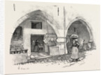 Butcher's Shop in Grasse France by Anonymous