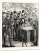 The Prince and Princess of Wales Opening the Naval Exhibition. by Anonymous