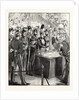 The Prince and Princess of Wales Opening the Naval Exhibition. by Anonymous