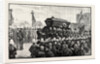 The Funeral of Count Moltke: Procession to the Lehrter Railway Station Berlin Germany by Anonymous